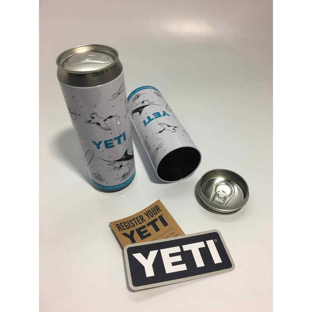 YETI Limited Edition 2 POP TOP Slim Stash Can Hidden Storage